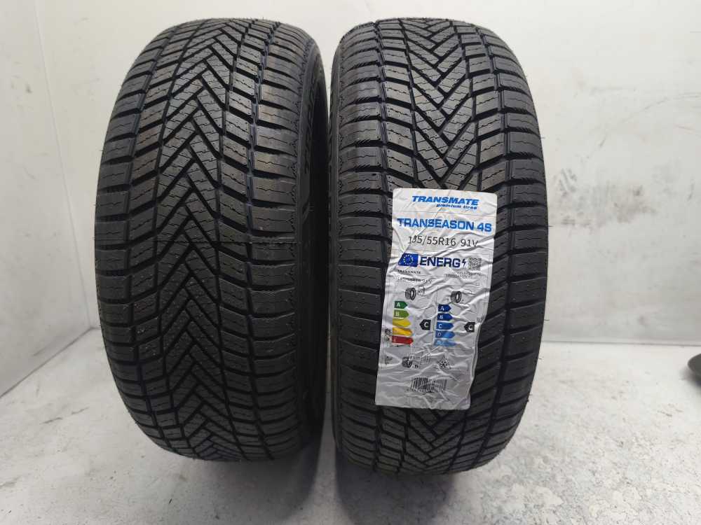 195/55R16 91V M+S TRANSMATE TRANSEASON 4S DOT0625 8MM 4SAISON - Vue 1